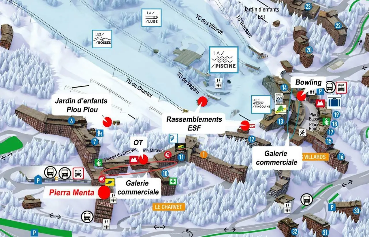Studio Arc 1800 Skis Aux Pieds Les Arcs  0*, Les Arcs (Savoie) France